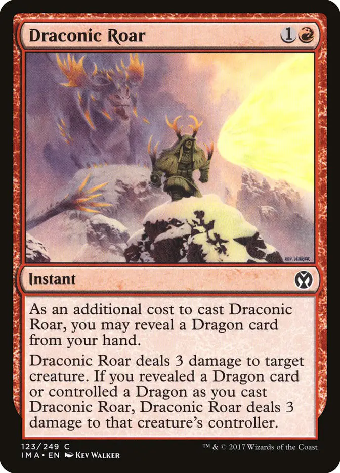 Draconic Roar (Iconic Masters)