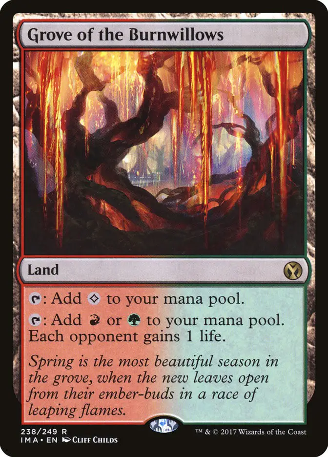 Grove of the Burnwillows (Iconic Masters)