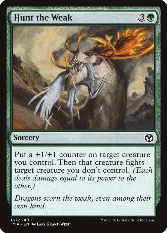Hunt the Weak (Iconic Masters)