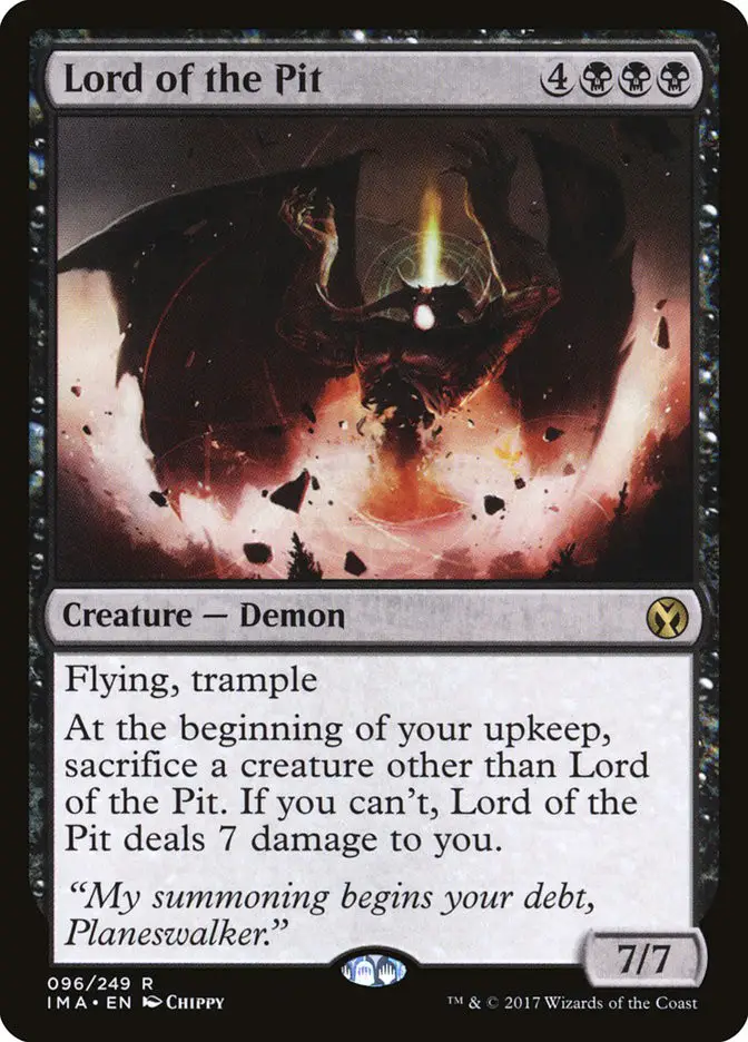 Lord of the Pit (Iconic Masters)