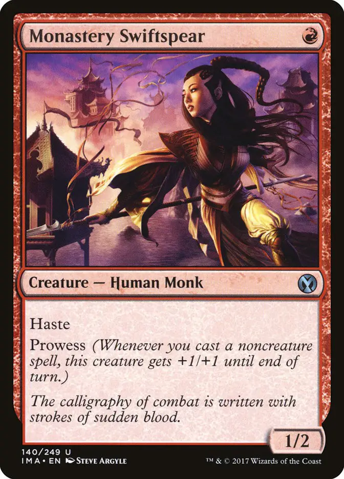 Monastery Swiftspear (Iconic Masters)