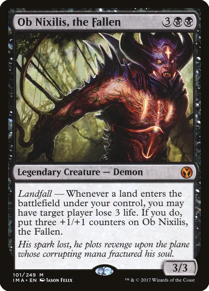 Ob Nixilis  the Fallen (Iconic Masters)