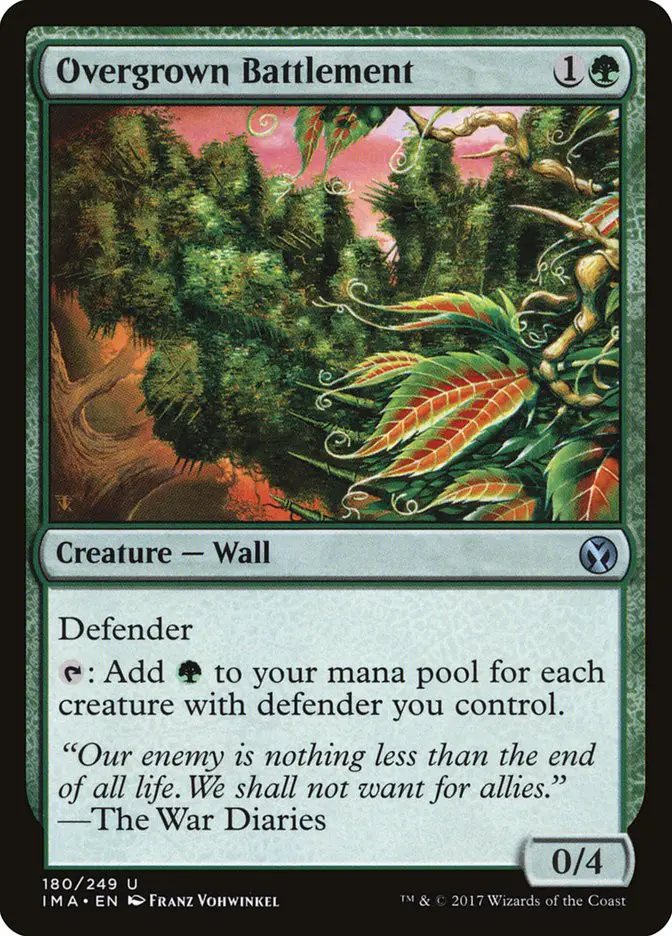 Overgrown Battlement (Iconic Masters)
