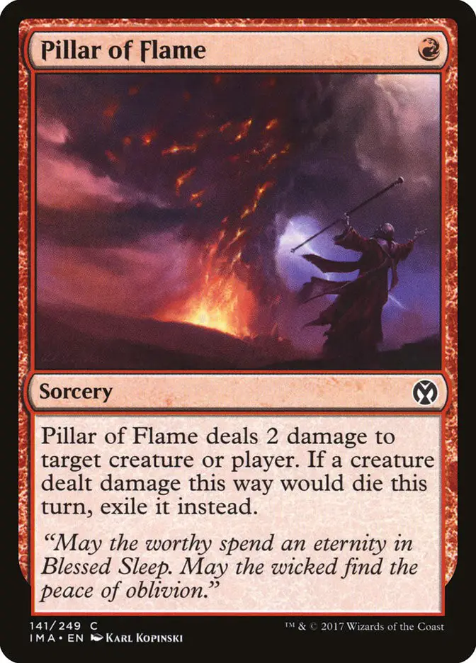 Pillar of Flame (Iconic Masters)
