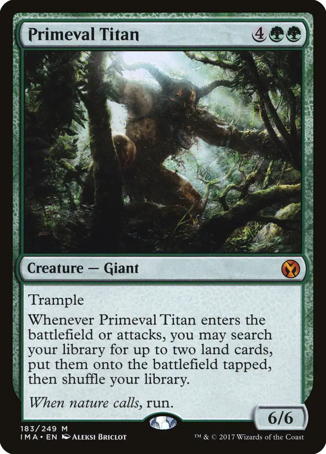 Primeval Titan (Iconic Masters)