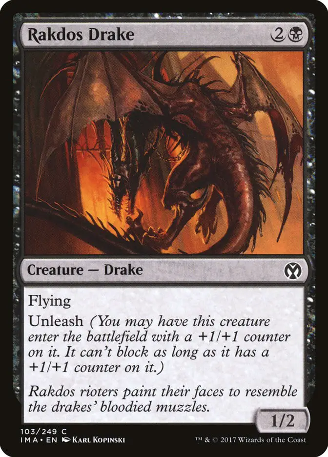 Rakdos Drake (Iconic Masters)
