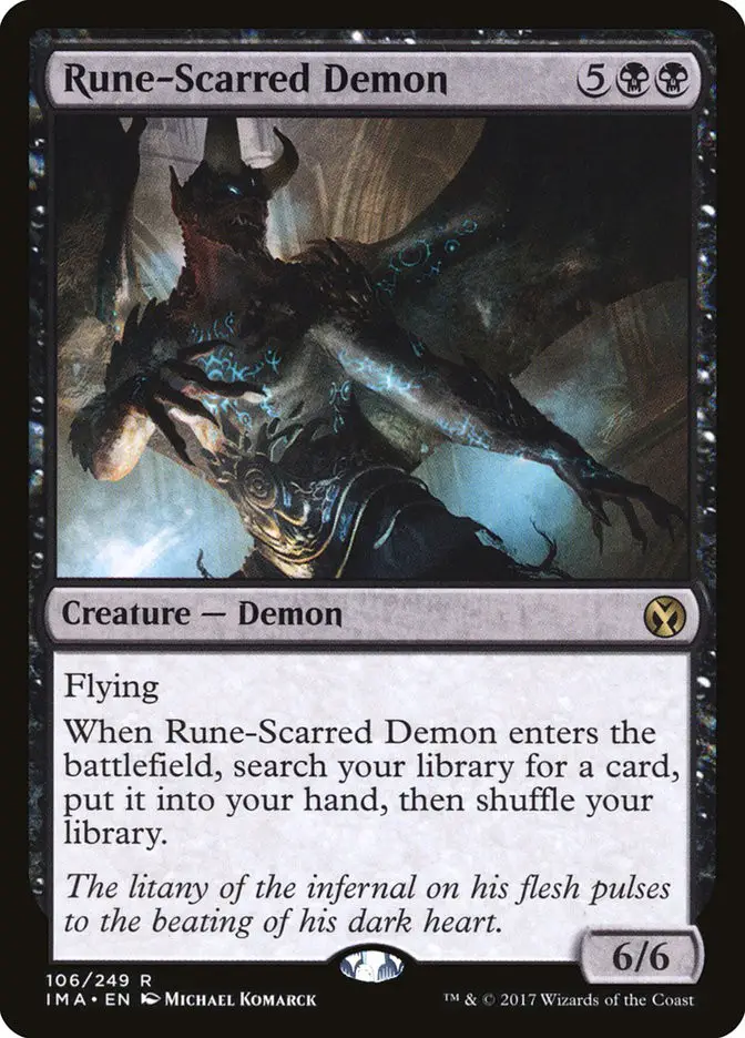Rune Scarred Demon (Iconic Masters)