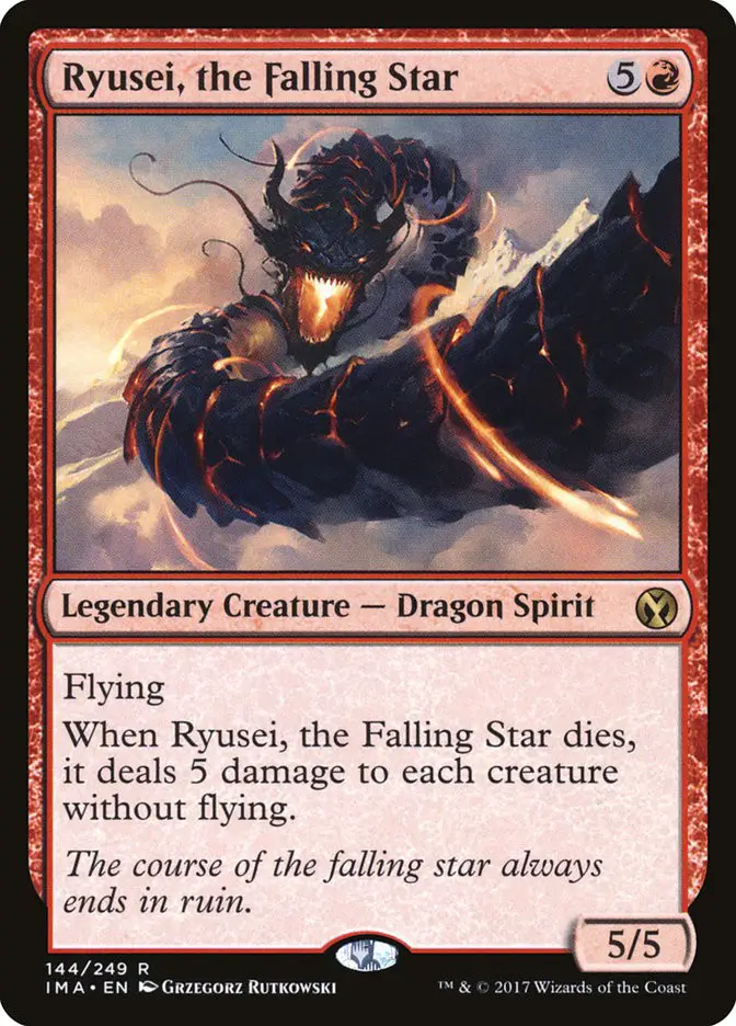 Ryusei  the Falling Star (Iconic Masters)
