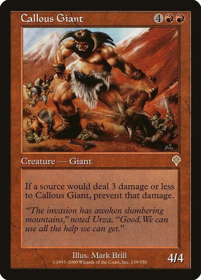 Callous Giant (Invasion)