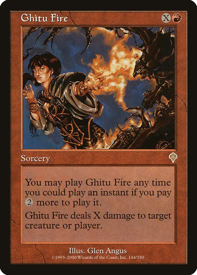 Ghitu Fire (Invasion)