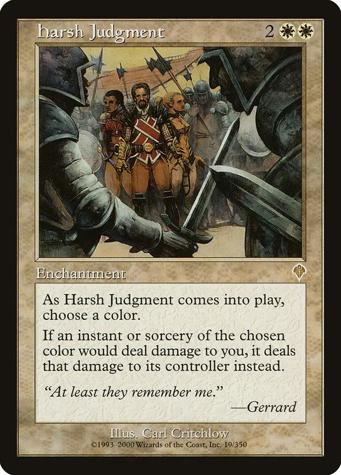 Harsh Judgment (Invasion)