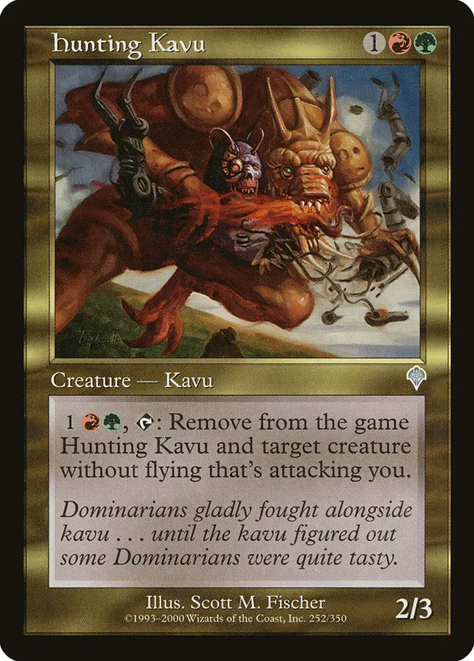 Hunting Kavu (Invasion)