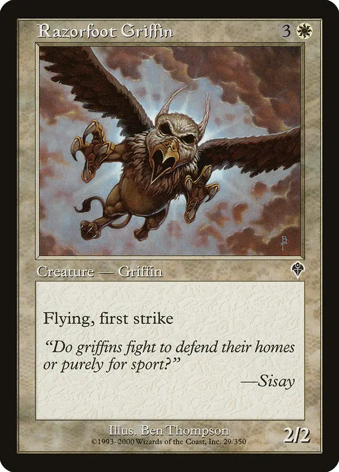 Razorfoot Griffin (Invasion)