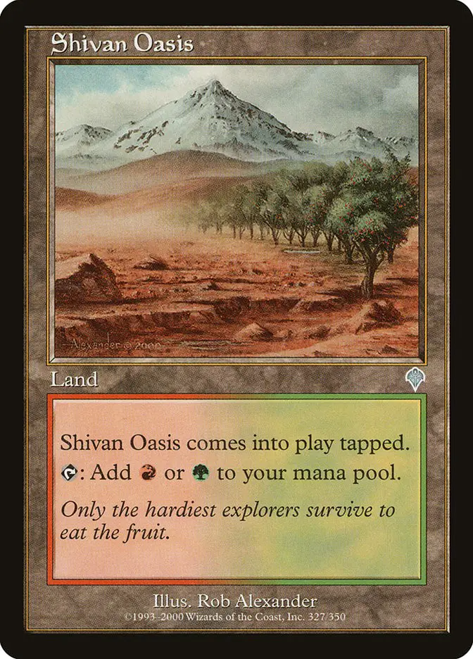 Shivan Oasis (Invasion)