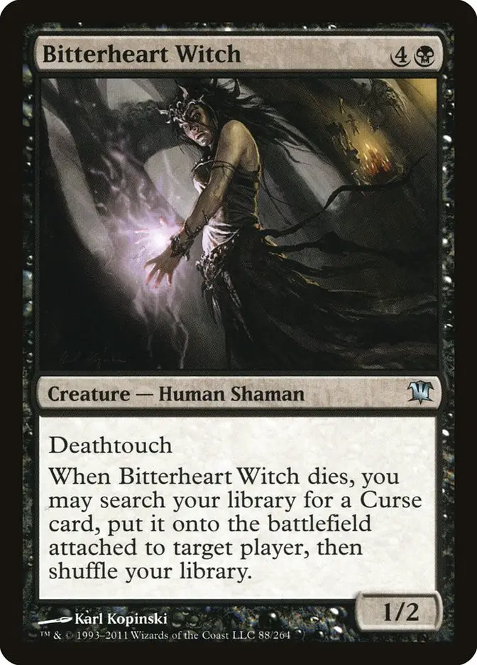 Bitterheart Witch (Innistrad)