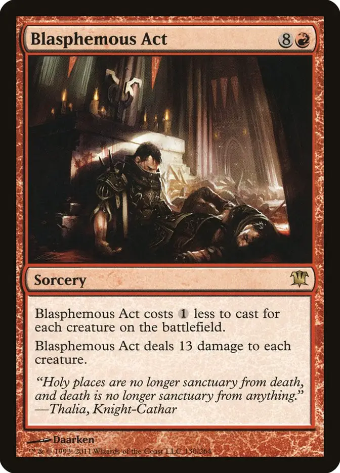 Blasphemous Act (Innistrad)