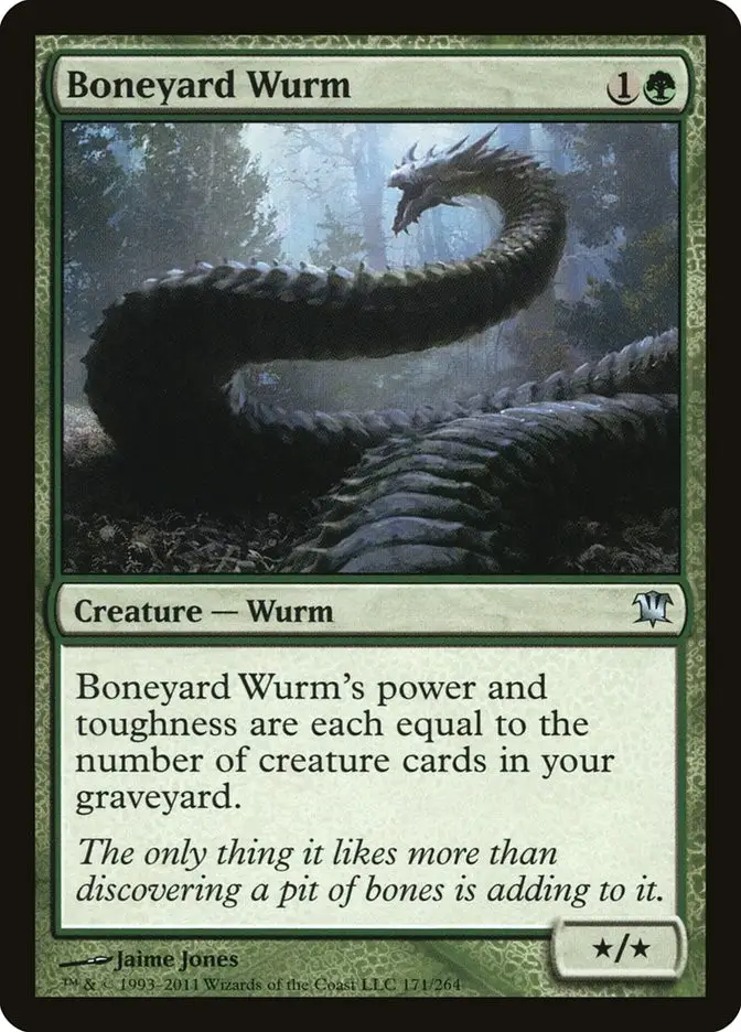 Boneyard Wurm (Innistrad)