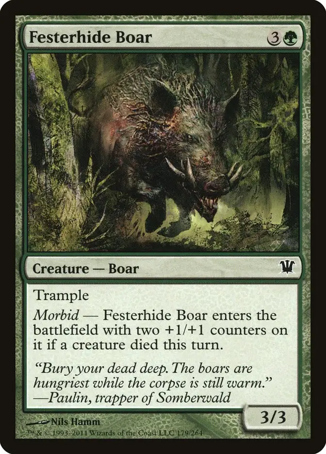 Festerhide Boar (Innistrad)