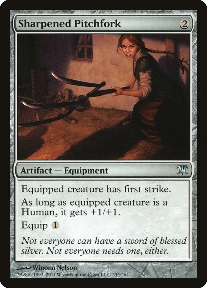 Sharpened Pitchfork (Innistrad)