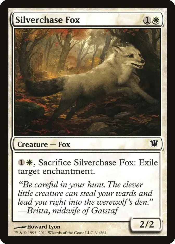 Silverchase Fox (Innistrad)