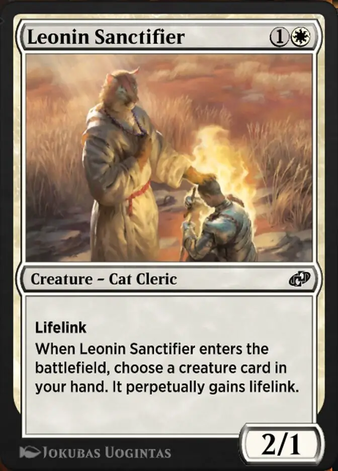 Leonin Sanctifier (Jumpstart: Historic Horizons)