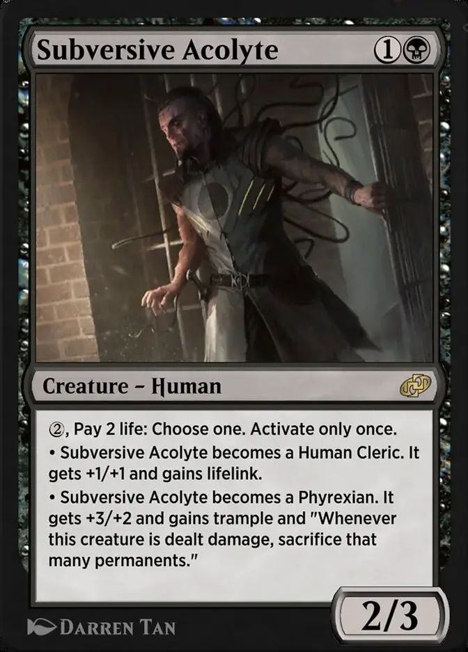 Subversive Acolyte (Jumpstart: Historic Horizons)
