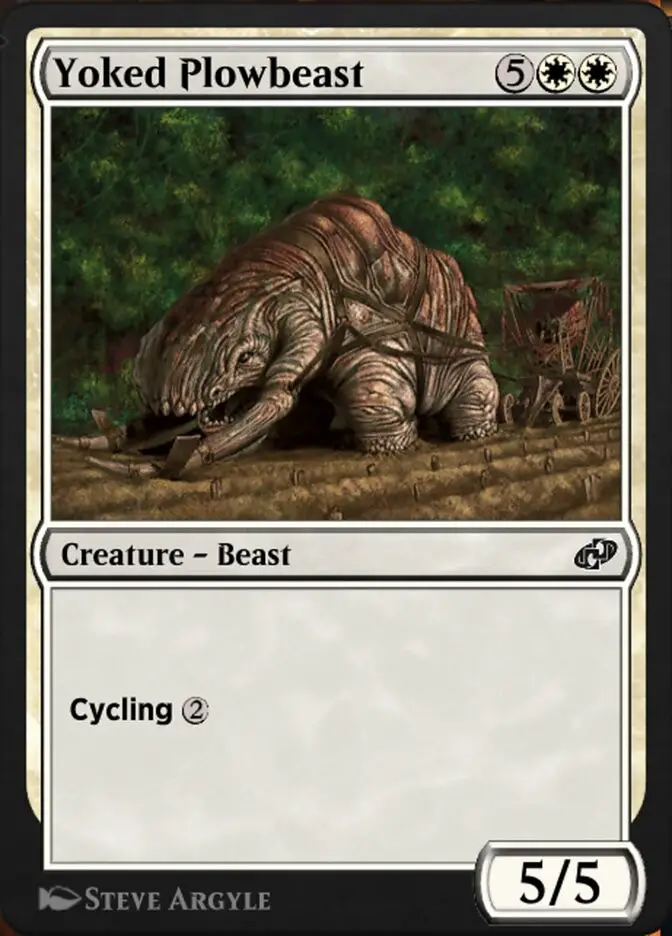 Yoked Plowbeast (Jumpstart: Historic Horizons)