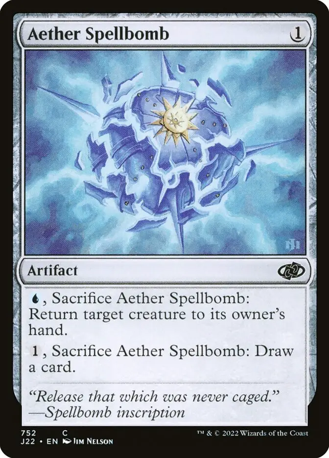 Aether Spellbomb (Jumpstart 2022)
