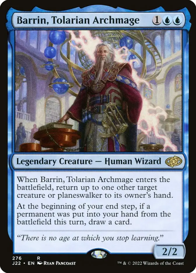 Barrin  Tolarian Archmage (Jumpstart 2022)