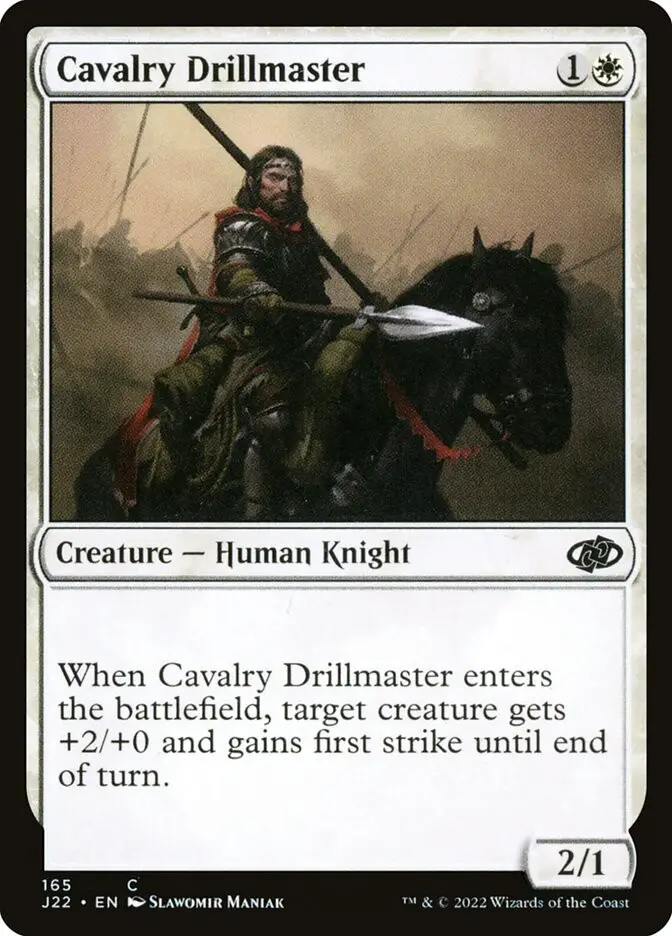 Cavalry Drillmaster (Jumpstart 2022)