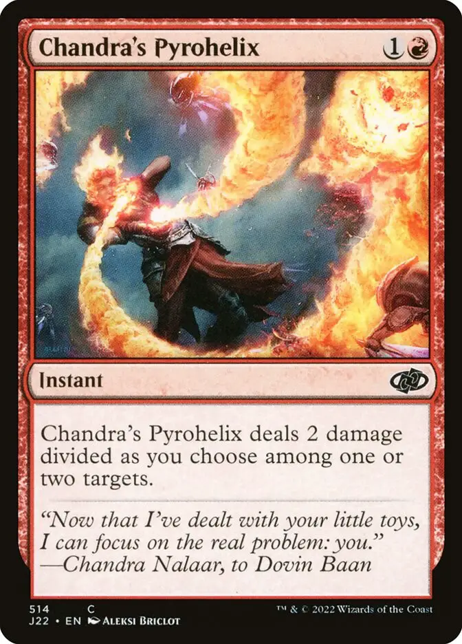 Chandra s Pyrohelix (Jumpstart 2022)