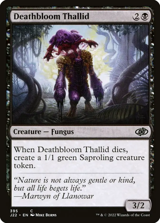 Deathbloom Thallid (Jumpstart 2022)