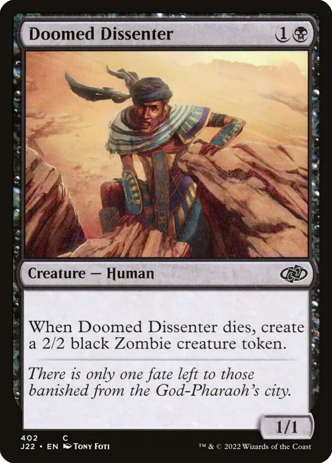 Doomed Dissenter (Jumpstart 2022)