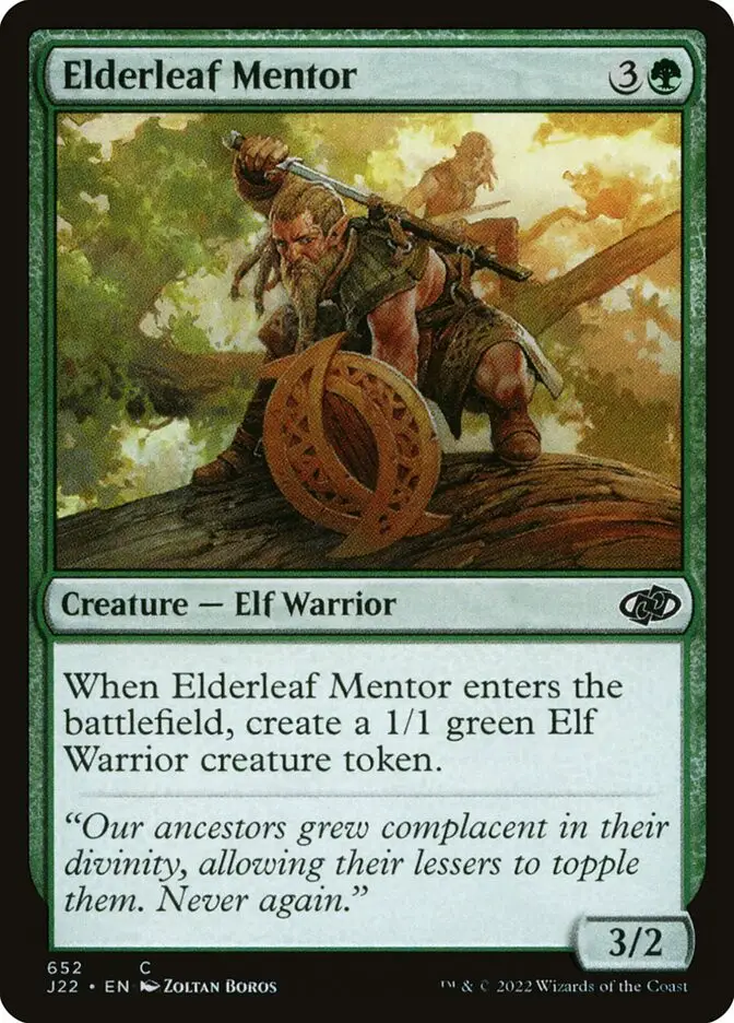 Elderleaf Mentor (Jumpstart 2022)
