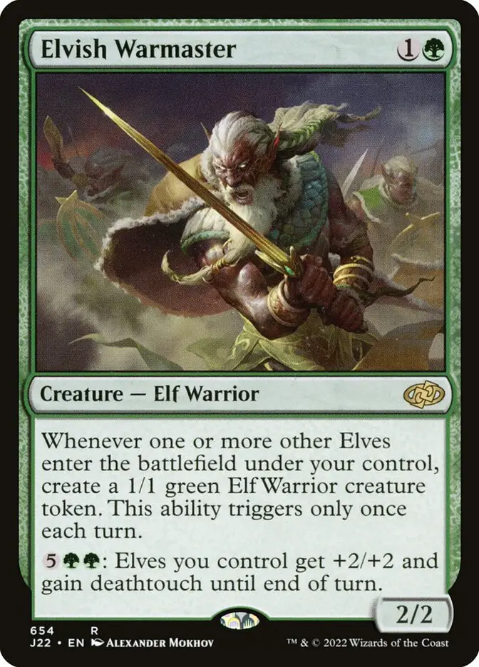 Elvish Warmaster (Jumpstart 2022)