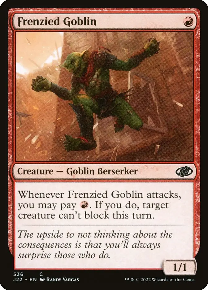 Frenzied Goblin (Jumpstart 2022)