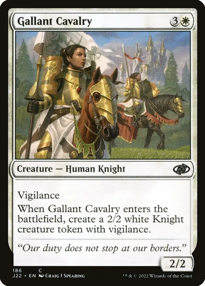 Gallant Cavalry (Jumpstart 2022)