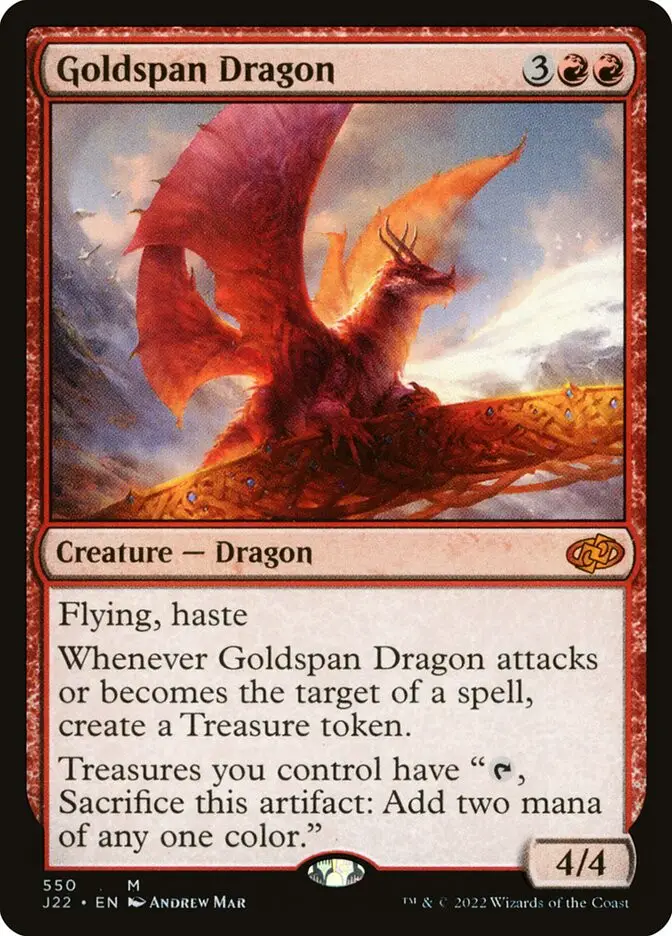 Goldspan Dragon (Jumpstart 2022)