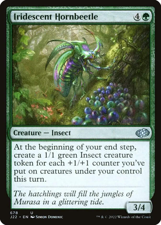 Iridescent Hornbeetle (Jumpstart 2022)