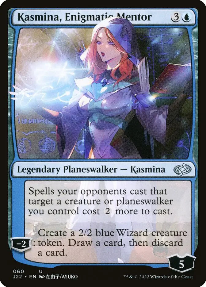 Kasmina  Enigmatic Mentor (Jumpstart 2022)