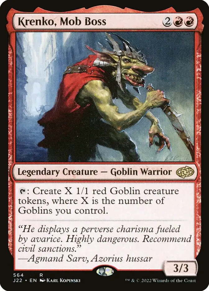 Krenko  Mob Boss (Jumpstart 2022)