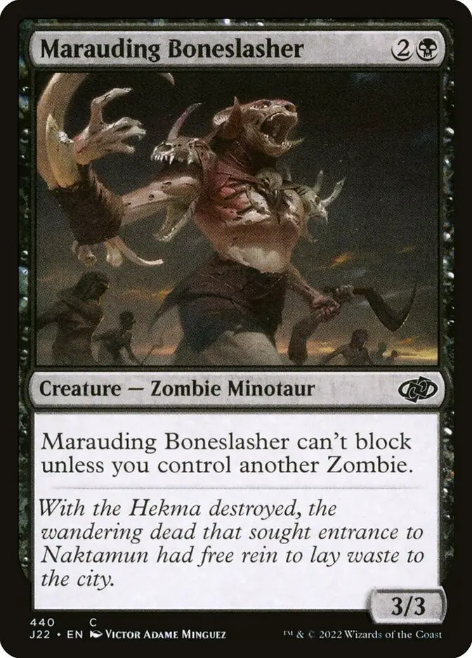 Marauding Boneslasher (Jumpstart 2022)