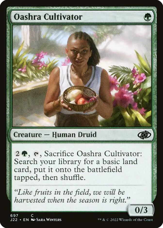 Oashra Cultivator (Jumpstart 2022)