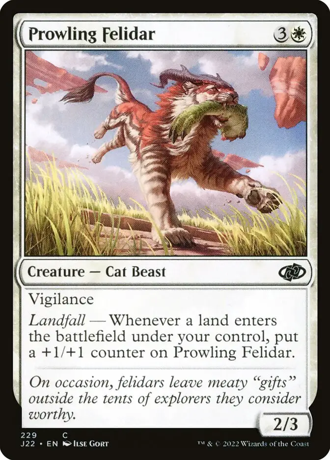 Prowling Felidar (Jumpstart 2022)