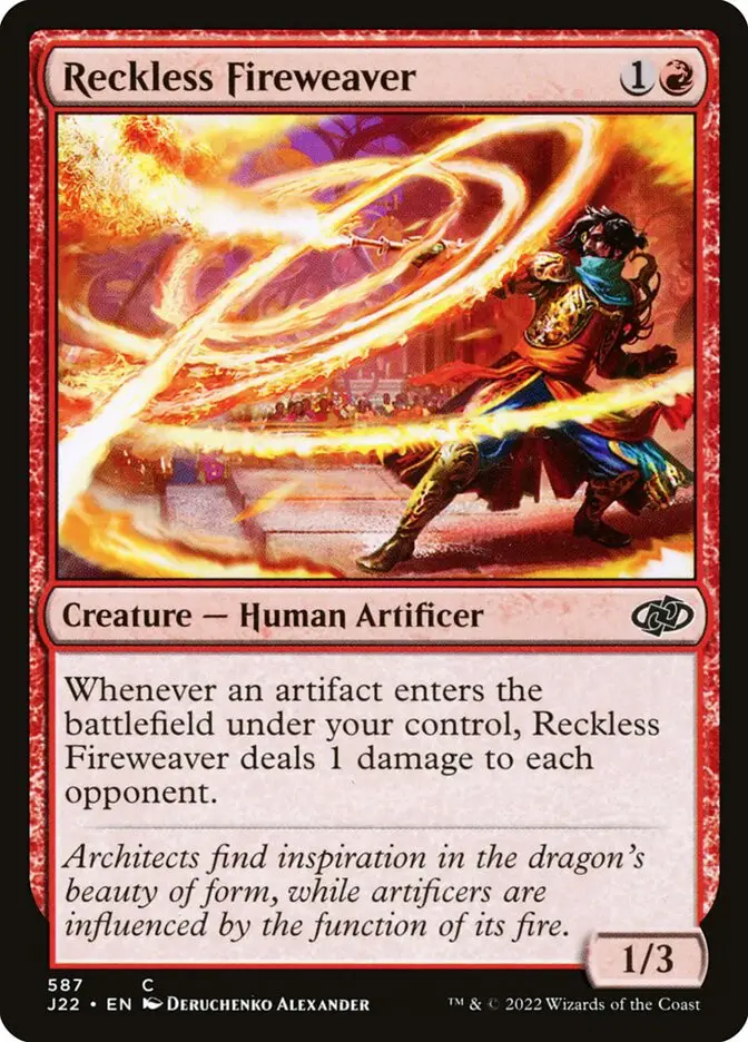Reckless Fireweaver (Jumpstart 2022)