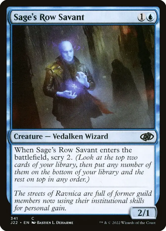 Sage s Row Savant (Jumpstart 2022)