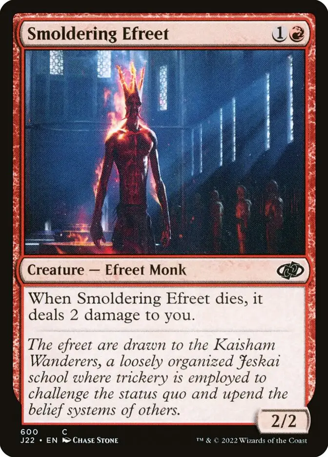 Smoldering Efreet (Jumpstart 2022)