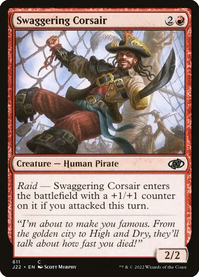 Swaggering Corsair (Jumpstart 2022)