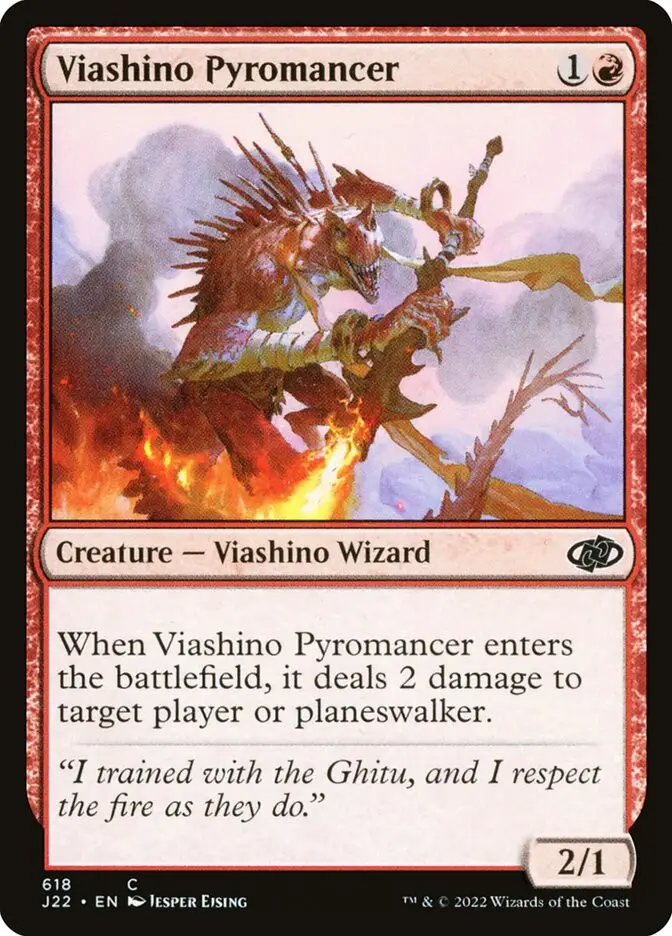 Viashino Pyromancer (Jumpstart 2022)
