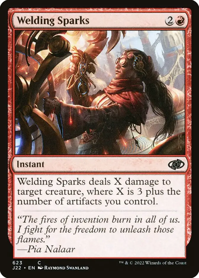 Welding Sparks (Jumpstart 2022)